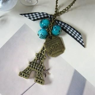 Eiffel Tower Necklace
