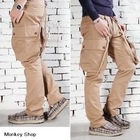 Monkey Shop - Cargo Pants with Strap