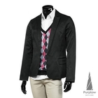 Purplow - One Button Blazer