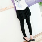 Tokyo Fashion - Inset Leggings Shirred Miniskirt