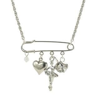 Sweetie Ballet Girl Pin Necklace Sweetie Ballet Girl Pin Necklace