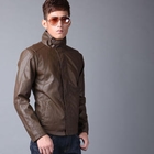Men SP - Faux-Leather Jacket