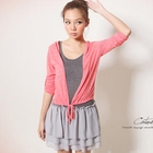CatWorld - Layered Chiffon-Hem Tank Dress