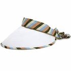 Momiton - Striped Trim Visor