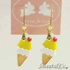 Sweet & Co. - Mini Lemon Ice-Cream Gold Earrings