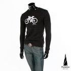 Purplow - Bicycle Print Knit Sweater