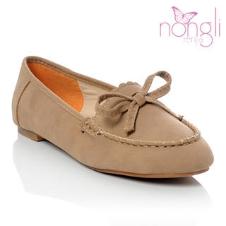 Ribbon-Accent Loafers Ribbon-Accent Loafers