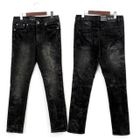 Hwang Kum Style - Washed Slim-Fit Jeans