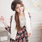 CatWorld - Faux-Shearling Open-Front Vest