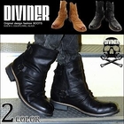 Diviner - Faux-Leather Ankle Boots