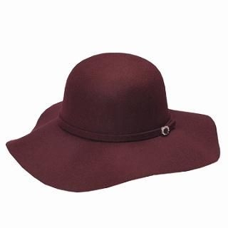 Wide-Brim Wool Hat