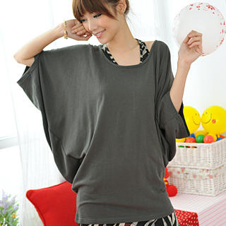 oversized batwing top