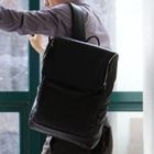Belivus - Faux-Leather Backpack