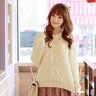 CLICK - Cable-Knit Sweater