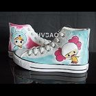HVBAO - 'Baby Blue' High-Top Sneakers