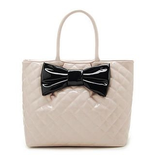 Bow Front Shoulder Bag