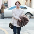 MOUL STYLE - Wool Blend Cable-Knit Top