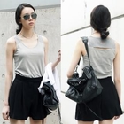 iEva - Slit-Back Detail Tank Top