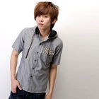 SeventyAge - Leopard Print Hooded Short Sleeve Shirt