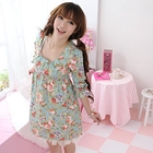 59 Seconds - Tie-Back Floral Print Empire Dress