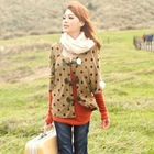 Tokyo Fashion - Polka Dot Hooded Cape Jacket