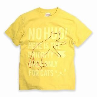 [Unisex] Crewneck Printed Tee - No Hug!