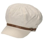 GRACE - Faux-Leather-Trim Casquette