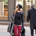 REDOPIN - Sequined Shoulder T-Shirt