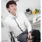 NanNom - Tab-Sleeve Shirt With Plaid Trims