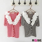 ROSE - Rose Stripe Cardigan