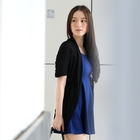 59th Street - Lace-Panel Chiffon Cardigan