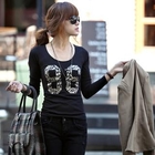 REDOPIN - '86' Print Scoopneck Top