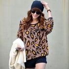 REDOPIN - Leopard Print Sweatshirt