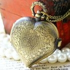 Fit-to-Kill - Heart Pocket Watch - Copper