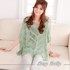 Rosy Dolly - Loose-Crochet Top
