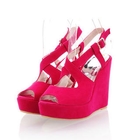 Grace Candy - Cross-Strap Wedges