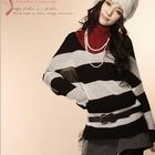 Tokyo Fashion - Dolman-Sleeve Striped Knit Top