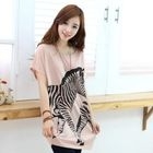 Soneed - Zebra Print T-Shirt