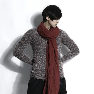 V-Neck Knit Sweater