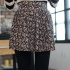 NamuDDalgi - Floral-Print A-Line Skirt