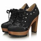 Smoothie - Studded Lace-Up Shoe Boots