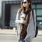 Jcstyle - Leopard-Print Scarf