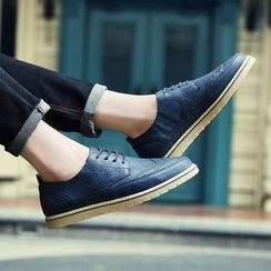 Vismix - Lace-Up Brogue Shoes Vismix - Lace-Up Brogue Shoes