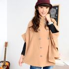 59 Seconds - Double-Breasted Cape Jacket
