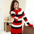 Tokyo Fashion - Boat-Neck Striped Sweater