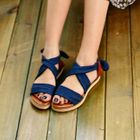 Nongli - Cross-Strap Sandals