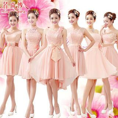 MSSBridal - A-Line Chiffon Cocktail Dress (6 Designs) MSSBridal - A-Line Chiffon Cocktail Dress (6 Designs)