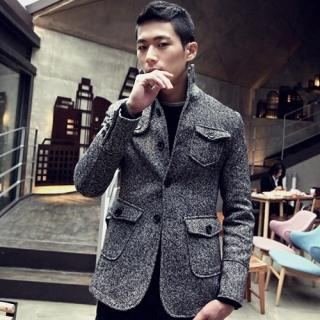 Single-Breasted Jacket Single-Breasted Jacket