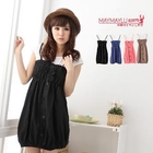 Maymaylu Dreams - Mock Two-Piece Short-Sleeve Dress