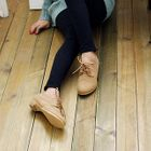 Nongli - Wing-Tip Lace-Up Loafers